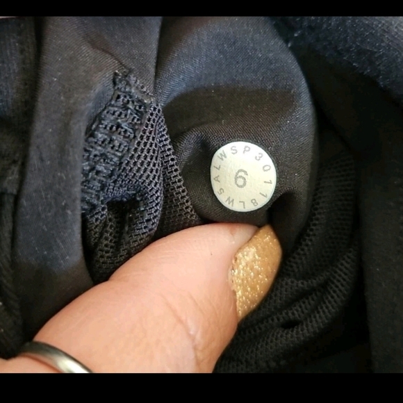 Lululemon Womens Black Stretch High-Rise Pant 7/8 Length 6 - Picture 9 of 12